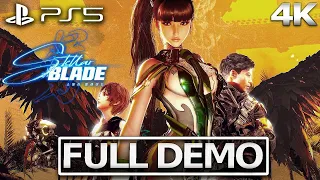 STELLAR BLADE Full Demo Gameplay Walkthrough Part 1 (No Commentary) 4K Ultra HD