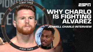 Jermell Charlo on why he is fighting Canelo Alvarez: "I want to be great!" | First Take