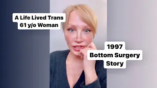 Transgender bottom surgery in 1997 story ￼ #transwoman #shortvideo