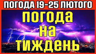 Осадки и потепление в прогнозе : Погода на неделю 19 - 25 февраля