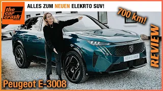 Peugeot E-3008 im Test (2024) Alles zum NEUEN Elektro SUV mit 700 km Reichweite! Review | Innenraum