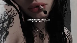 Justin Bieber-Let Me Love You (slowed+reverb)