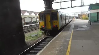 Transport for Wales Class 150283 Departure Chester for Birmingham International