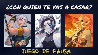 Juego de pausa versión KIMETSU NO YAIBA