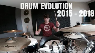 My drum progress (3 years) - AVE drums (self taught)