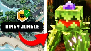 NEW "Jungle Awakens" Minecraft Dungeons DLC - Dingy Jungle Apocalypse Gameplay