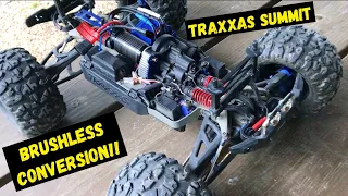 Traxxas Summit BRUSHLESS CONVERSION - I Wanna Go FAST!!