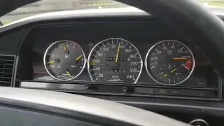 Mercedes-Benz 190E 2.6 100 km/h-200 km/h | Autobahn Acceleration