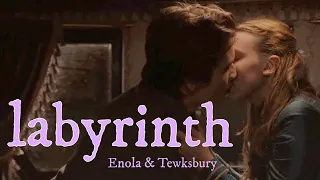 Enola and Tewksbury edit||Labyrinth by Taylor Swift|| Enola Holmes|| Ella Lin