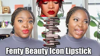 NEW FENTY BEAUTY ICON LIPSTICK SWATCHES | HOW TO ASSEMBLE |  Le Beat