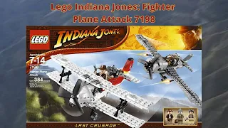 Lego Indiana Jones Last Crusade Fighter Plane Attack 7198 Quick Review!