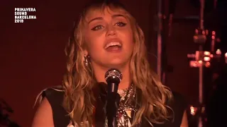 Miley Cyrus at Primavera Sound Festival 2019