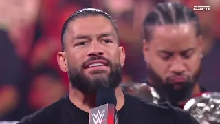 Roman Reigns y el Bloodline inician el Show - WWE RAW 10 de Octubre 2022 Español Latino