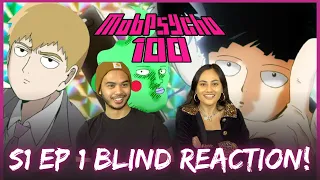 BLIND REACTION TO MOB PSYCHO 100! EP. 1 SEASON 1 | OUR FIRST TIME WATCHING!