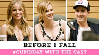 Before I Fall | Q & A with Zoey Deutch, Halston Sage, Kian Lawley & More | #CupidDay