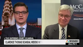 Sen. Whitehouse and Chris Hayes Dig Into the Flagrant Ethics Failures of Justice Clarence Thomas