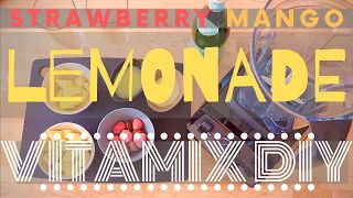 Frozen Strawberry Mango Lemonade | Vitamix DIY