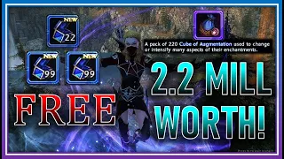 2.2 Million AD Worth of FREE Augmentation Cubes! NOT ENOUGH Compensation (Patch 13-1) Neverwinter