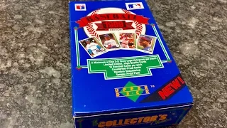 1989 UPPER DECK KEN GRIFFEY JR ROOKIE CARD HUNT IN LOW SERIES BOX!  (Throwback Thursday)