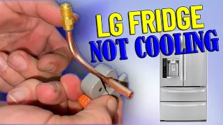 LG Fridge Not Cooling - Compressor Replacement