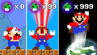 MARIO POWER! Mario Wonder but Every Rainbow Star Makes Mario's Death Ray Everything | 2TB STORY GAME