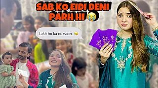 BHOT SARI EIDI DENI PARi😩💔| LAKHON KA NUKSAAN🥲| EID DAY 2⭐️ | VLOG BY RABEECA@RabeecaKhan