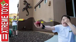 Sneak Attack Squad Epic Trick Shots with the Nerf Rival Jupiter!