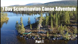 7 Day Scandinavian Wilderness Canoe Trip.  Part 1 -  Rogen Naturreservat, Sweden.