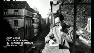 Albert Camus - Prix Nobel: Discours de réception (1957)