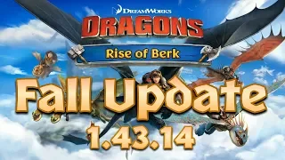 New Fall Update (1.43.14) | Dragons: Rise of Berk