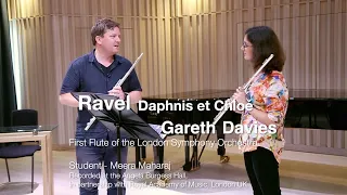 Daphnis and Chloe flute solo with Gareth Davies