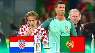 Croatia 0 - 1 Portugal (C. Ronaldo x Modric) ● EURO 2016 | Extended Highlights & Goals