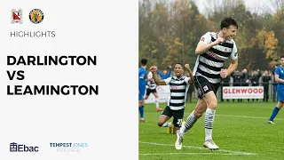 Darlington 1-1 Leamington - National League North  - 2022/23