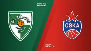 Zalgiris Kaunas - CSKA Moscow Highlights | Turkish Airlines EuroLeague RS Round 16