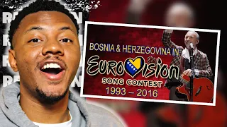 AMERICAN REACTS TO Bosnia & Herzegovina in Eurovision Song Contest (1993-2016)