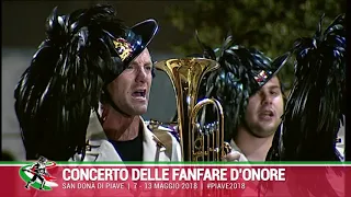 Concerto delle Fanfare - Raduno Nazionale Bersaglieri Piave "2018"  -  3 Parte