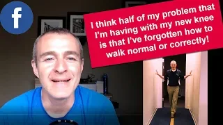 3 Tips To Walk 🚶‍♂️ Normally 🕺 After A Total Knee Replacement