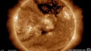 The Sun May 19 and May 20, 2016 from www.helioviewer.org