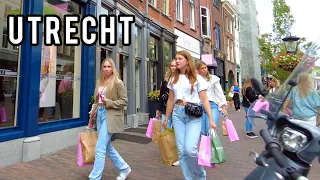 🇳🇱 Utrecht, Netherlands 4K Beautiful Day in Calm Dutch City | Walking Tour 2023