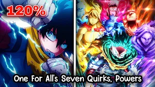 One For All's Seven Quirks Powers Explained - My Hero Academia (HINDI)