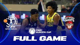 Hapoel B-Cure Laser Haifa v Telenet Giants Antwerp | Full Basketball Game | FIBA Europe Cup 2022-23