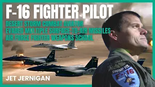 Evading 8 Surface-to-Air Missiles| F-16 Fighter Pilot | Fighter Weapons School Top Gun| Jet Jernigan