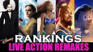 Disney Live Action REMAKES RANKED | 2023 Edition (The Little Mermaid 2023 included)