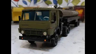 Красим кабину КамАЗ 1/43