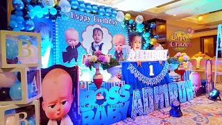 Boss Baby Theme | Adhiroh| Theme Birthday Party Organisers in Patna, Bihar | Birthday Party Planner