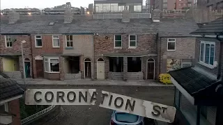 24HRS AT THE ABANDONED CORONATION STREET SET!!