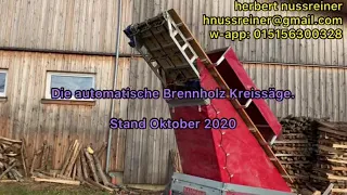 Automatische Brennholzsäge Herbert Nussreiner Nussreiner Video 2
