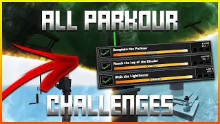 How to COMPLETE ALL KRUNKER PARKOUR CHALLENGES