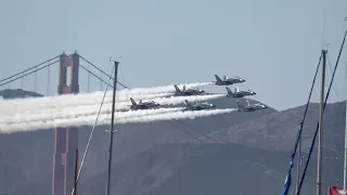 Blue Angels .. San Francisco Fleet Week 2017 (4K)