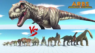 DEADLY TREX REMASTERED vs All Units Dinosaurs